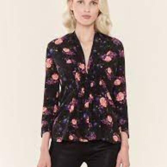 IRO Noun Floral Smock Top Size S/M - Picture 1 of 8